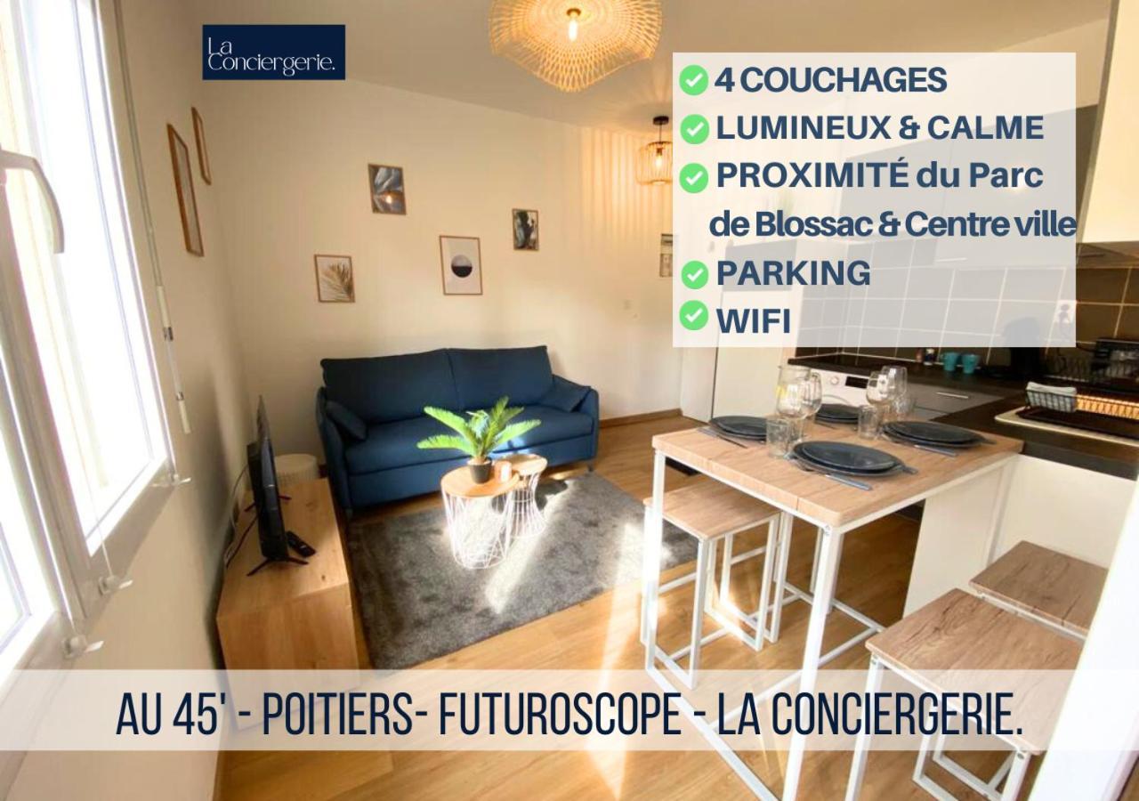 Au 45' - Poitiers - Futuroscope - La Conciergerie Apartment Exterior foto